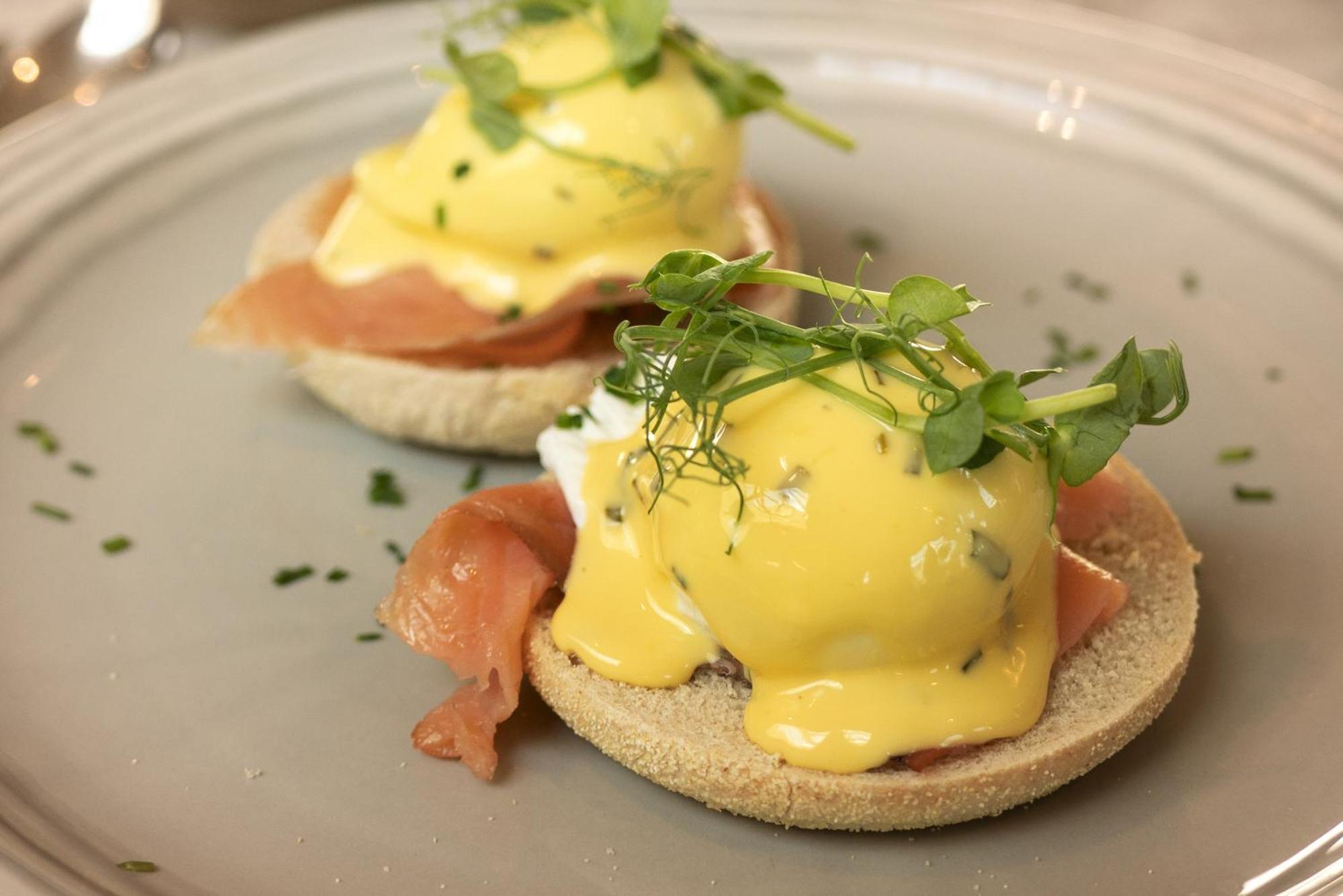 Leighton House - Boutique Guesthouse บาธ ภายนอก รูปภาพ Eggs Benedict